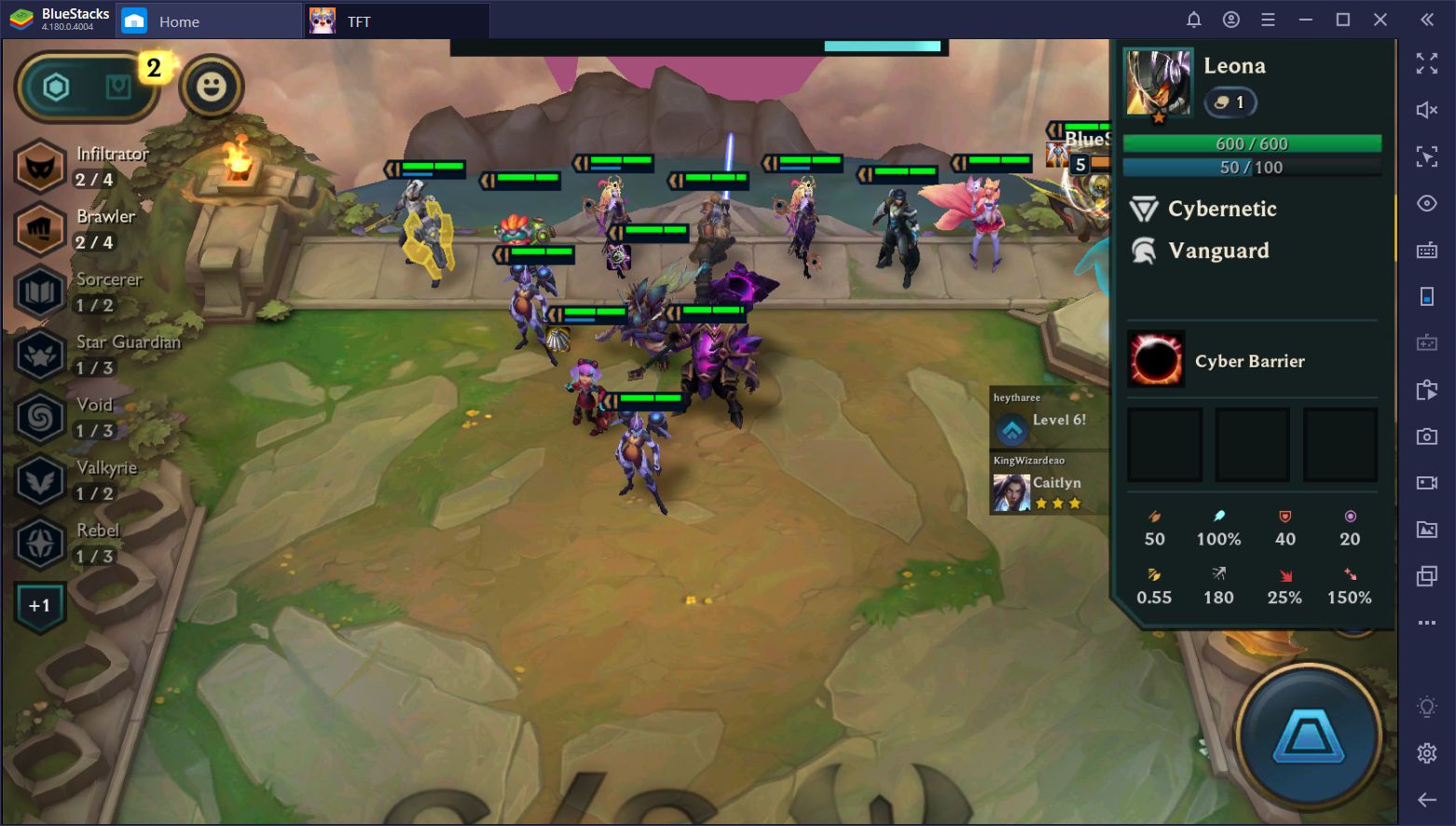 teamfight tactics bluestacks