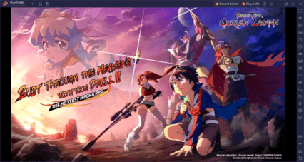 How to Play Tengen Toppa Gurren Lagann EN on PC with BlueStacks