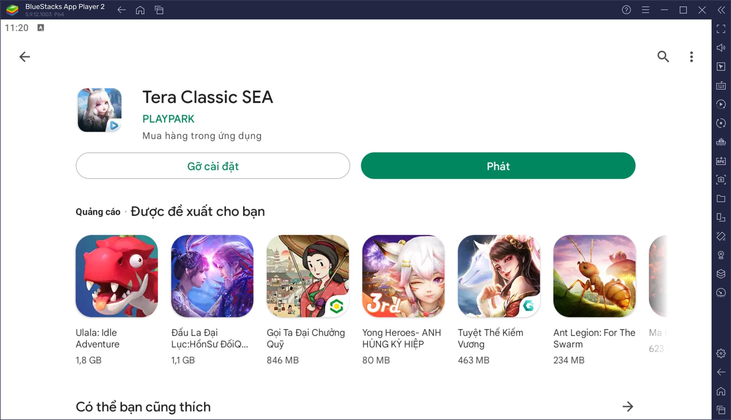 Trải nghiệm game nhập vai cổ điển Tera Classic SEA trên PC với BlueStacks