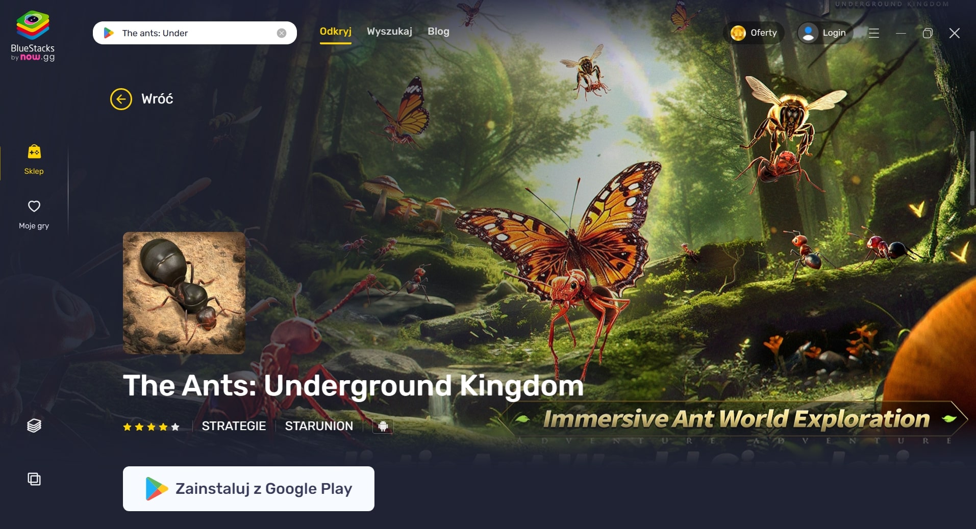 Jak zagrać w The Ants: Underground Kingdom na PC lub Mac z BlueStacks