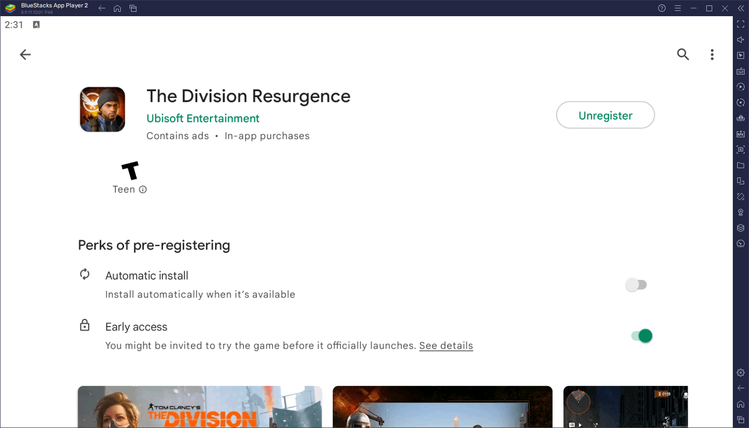 Cara Memainkan The Division: Resurgence SEA di PC Dengan BlueStacks