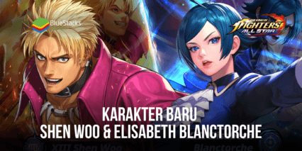 The King of Fighters Allstar Memperkenalkan XIII Shen Woo dan Elisabeth Blanctorche Pada Update Terbarunya