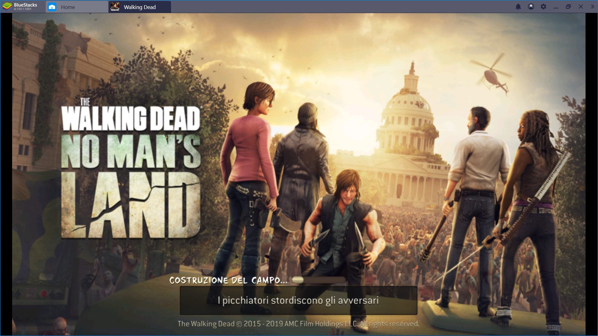 Installa The Walking Dead: No Man’s Land e sfrutta i vantaggi di Bluestacks 4