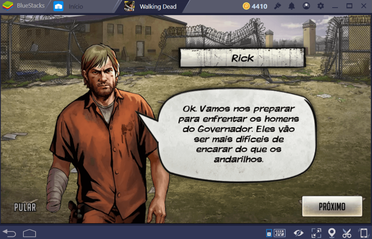 Guia de combate em Walking Dead: Sobrevivência