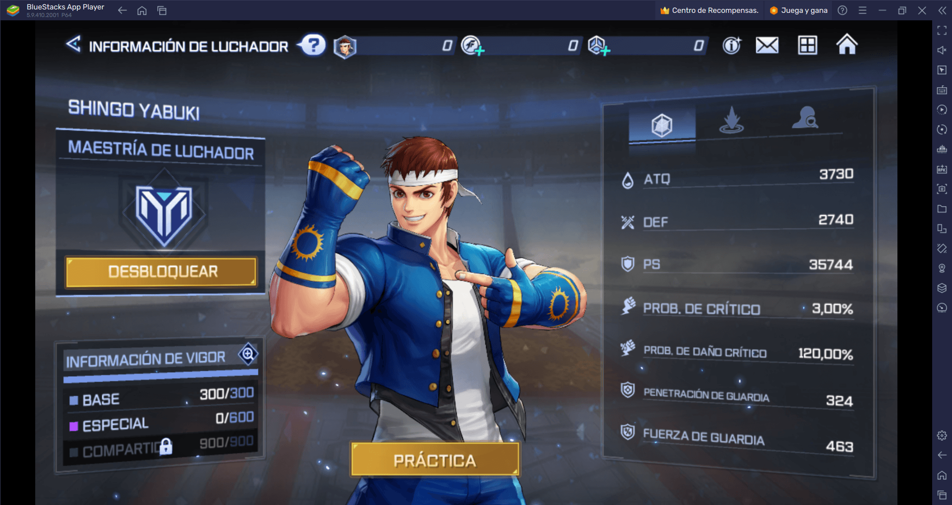 Lista de niveles de The King of Fighters ARENA para los mejores luchadores