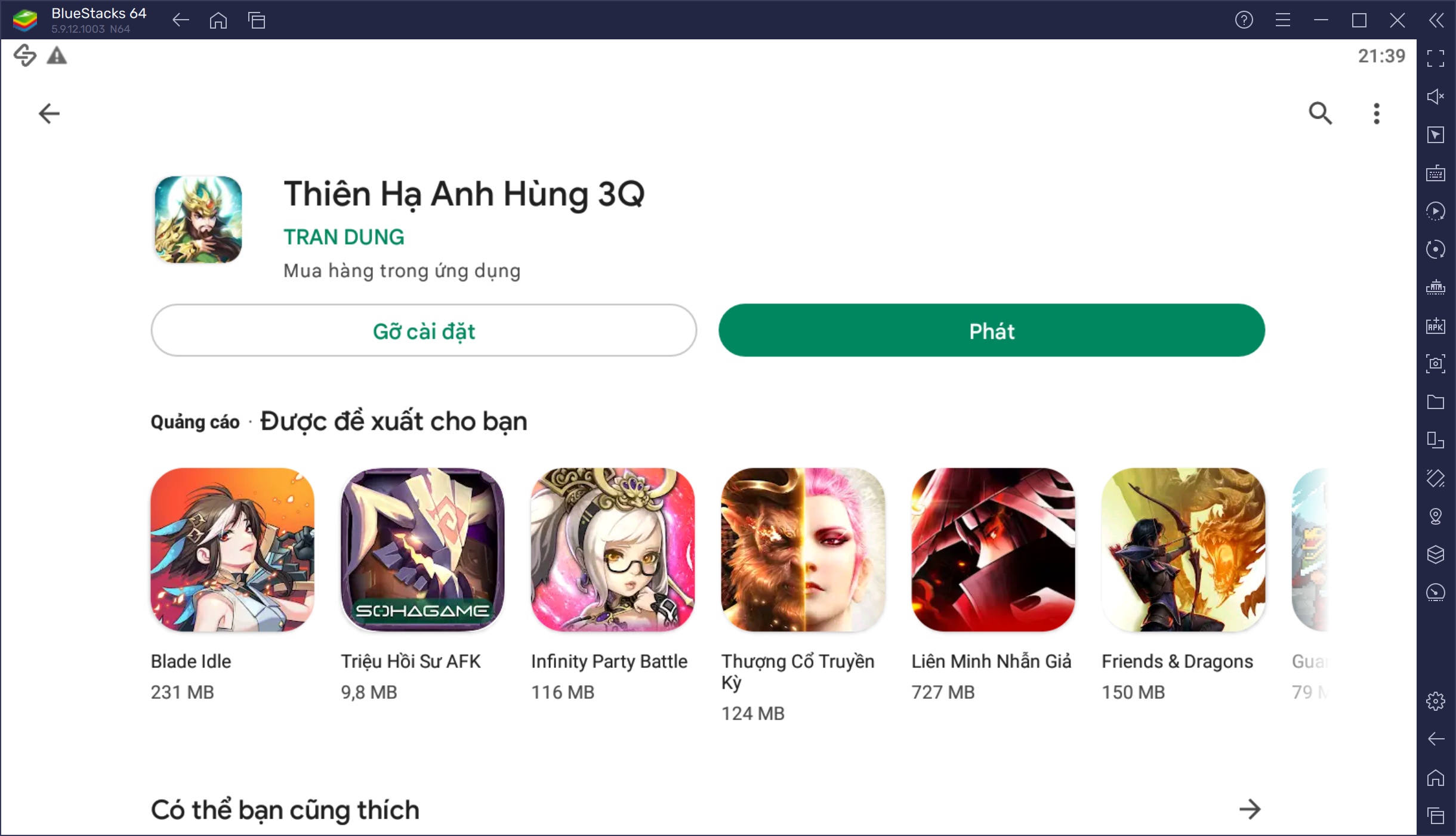 Cùng chơi Thiên Hạ Anh Hùng 3Q, game chiến thuật Việt Nam trên PC