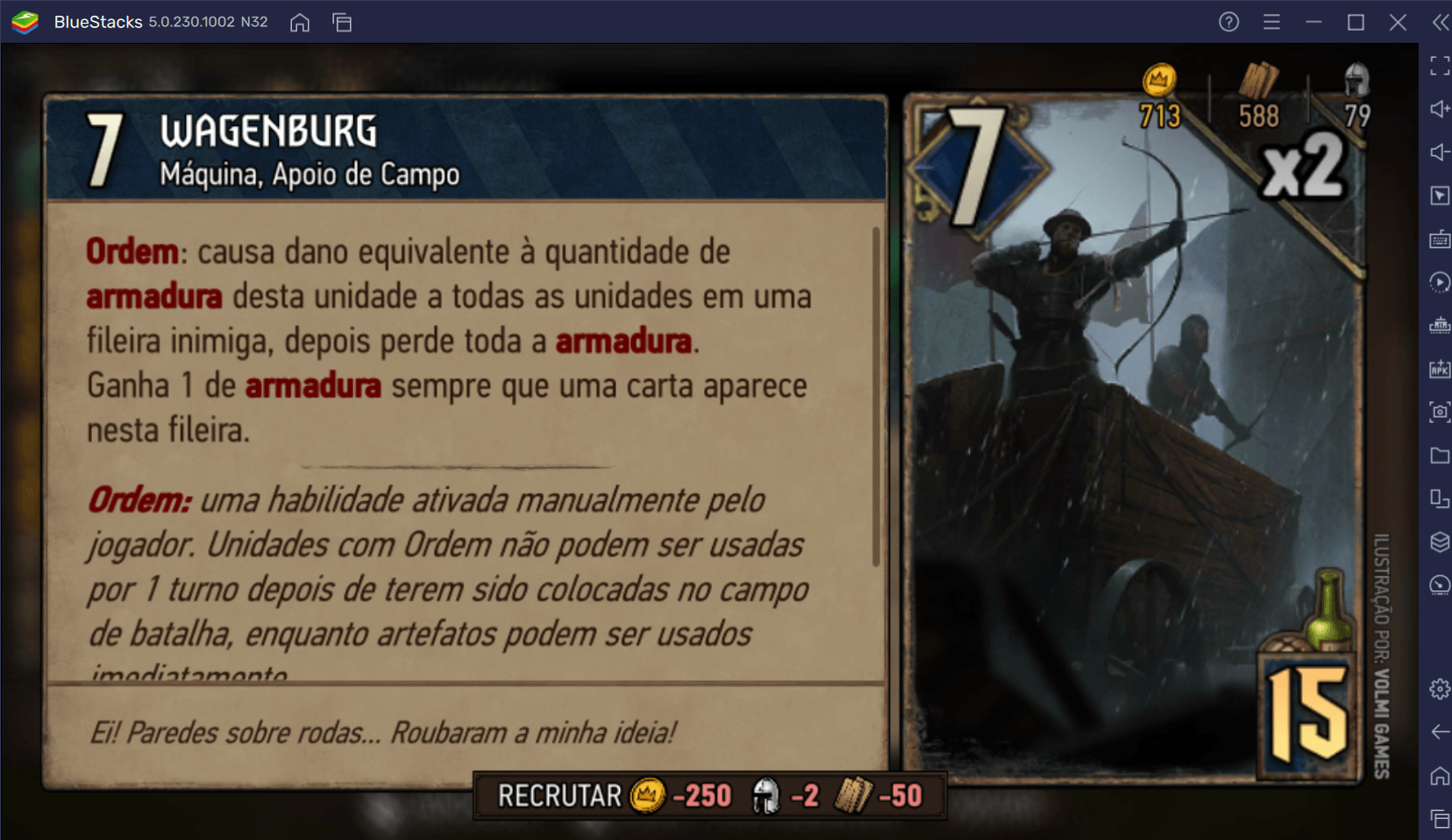 Combos de cartas em Lyria, primeiro mapa de Thronebreaker