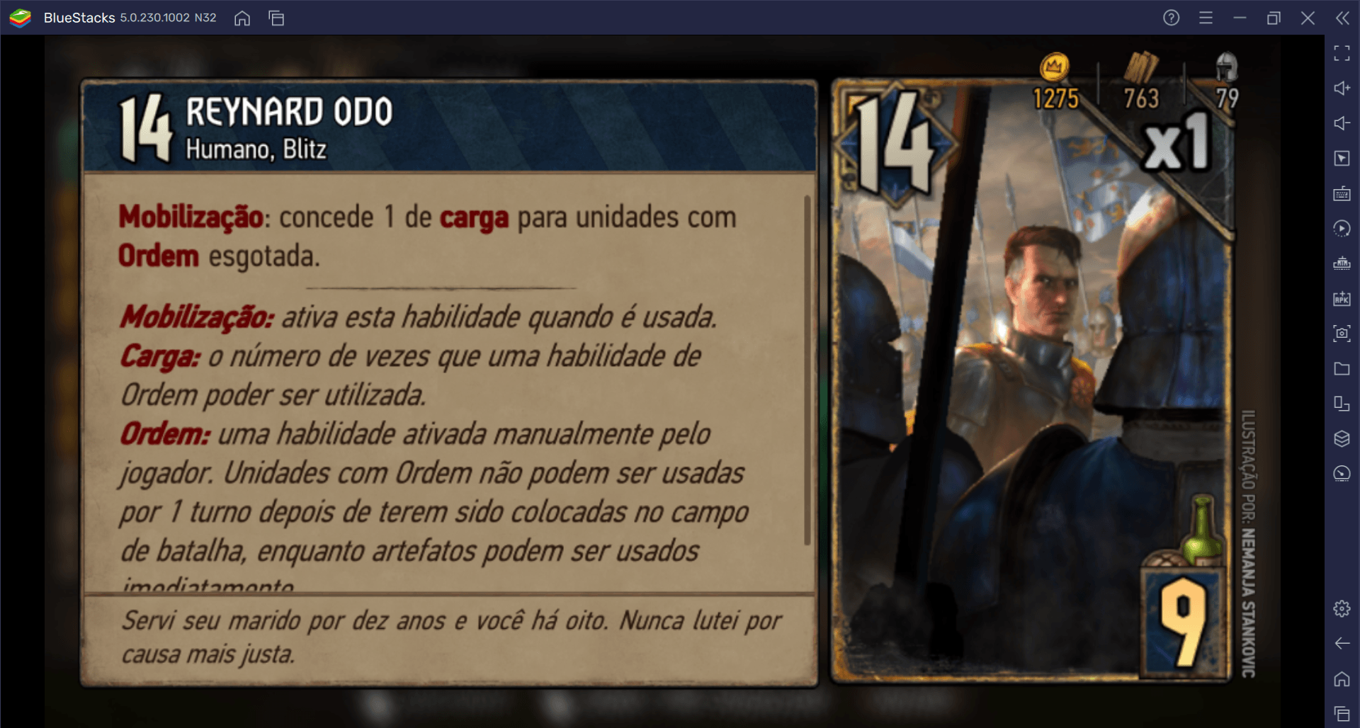 Combos de cartas em Lyria, primeiro mapa de Thronebreaker