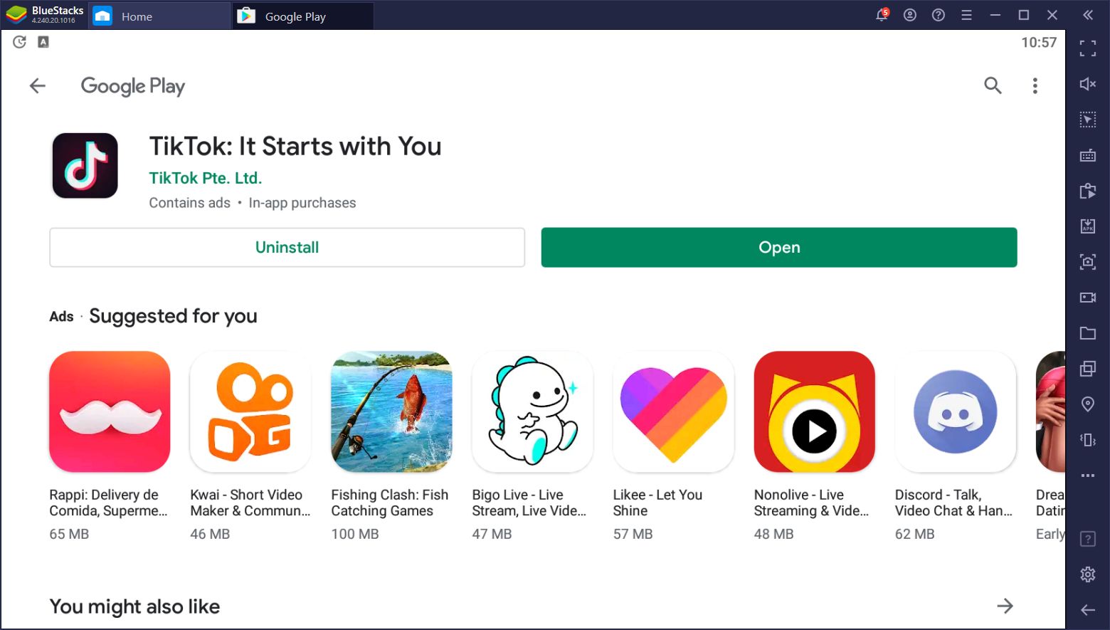 tiktok app download for pc