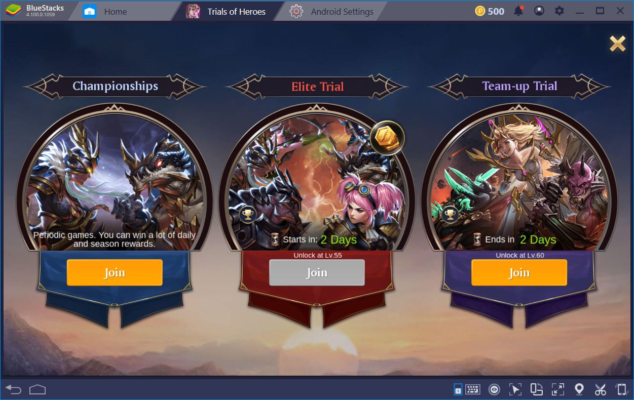 Trials of Heroes: Idle RPG – Guide to Playing on BlueStacks