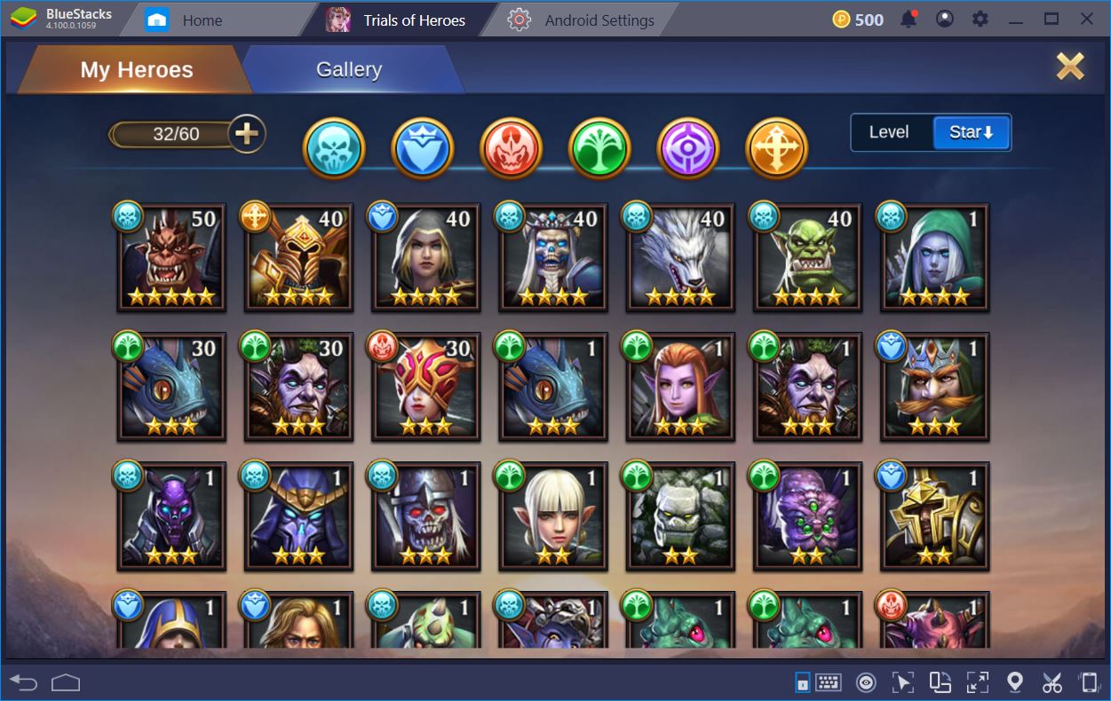 Trials of Heroes: Idle RPG – Guide to Playing on BlueStacks