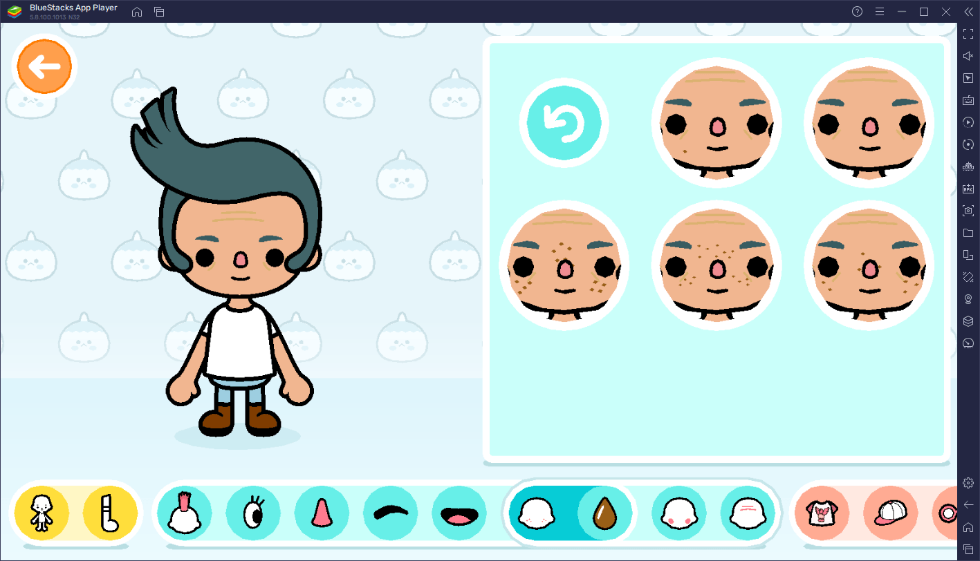 Character Select Menu - Toca Life World