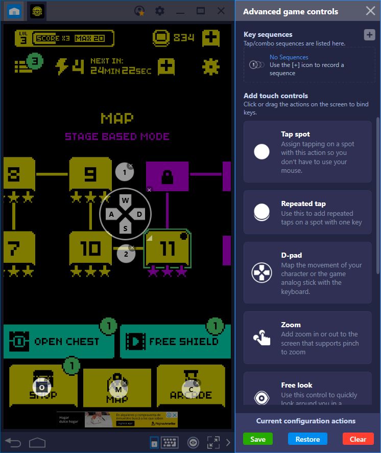 BlueStacks Usage Guide for Tomb of the Mask