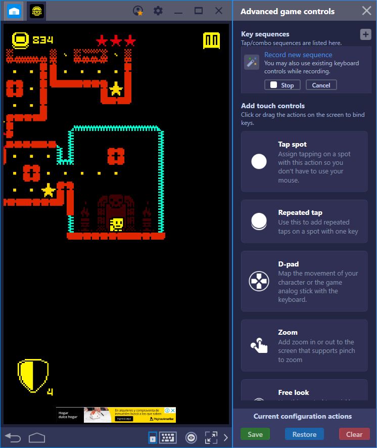 BlueStacks Usage Guide for Tomb of the Mask