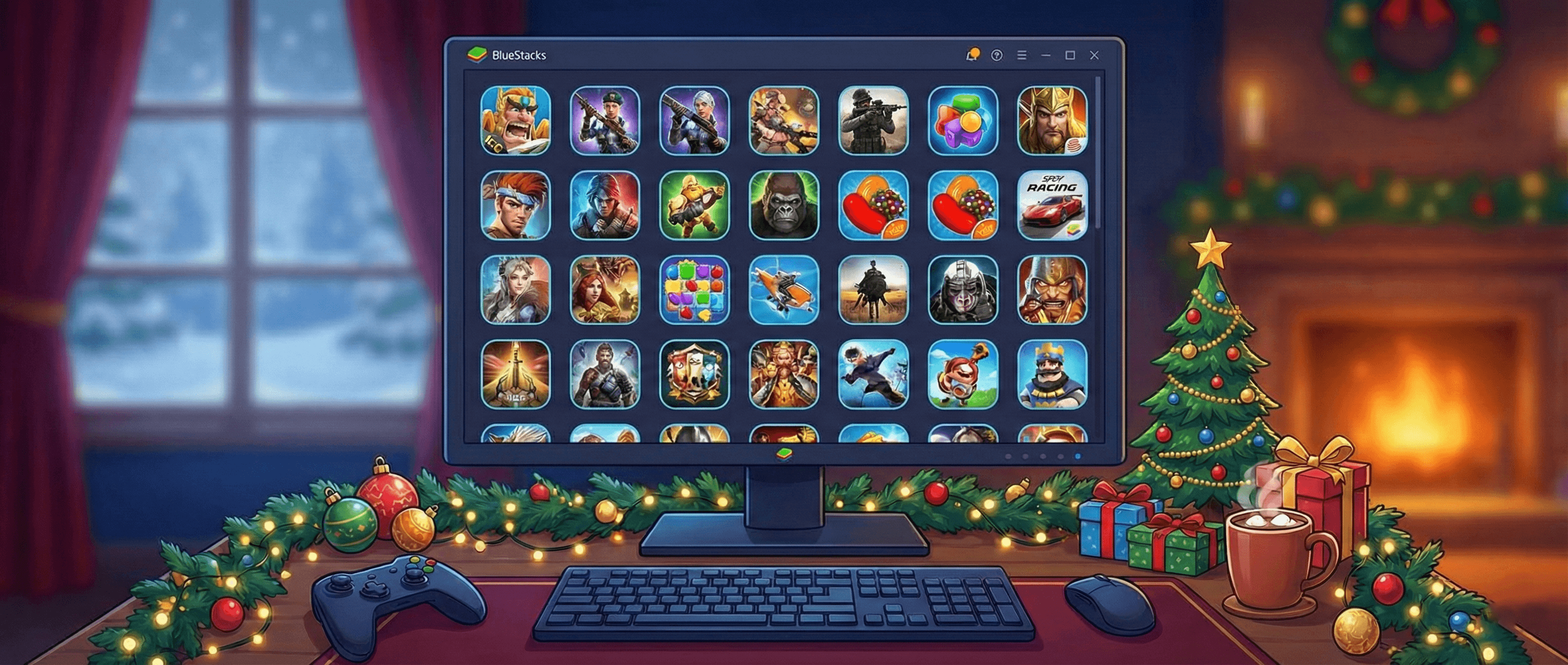 Top 10 Android Games to Play This Christmas 2025 on BlueStacks