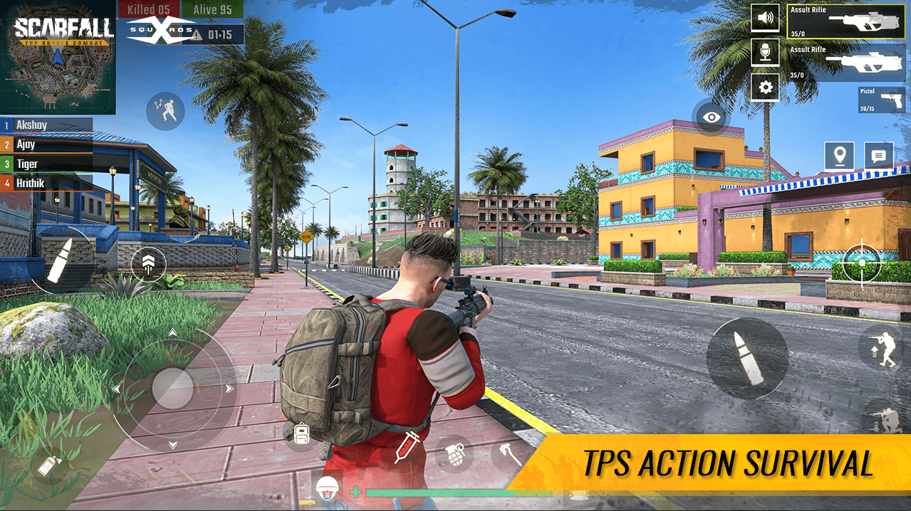 Free Fire Best Multiplayer Online Fps Android Game 