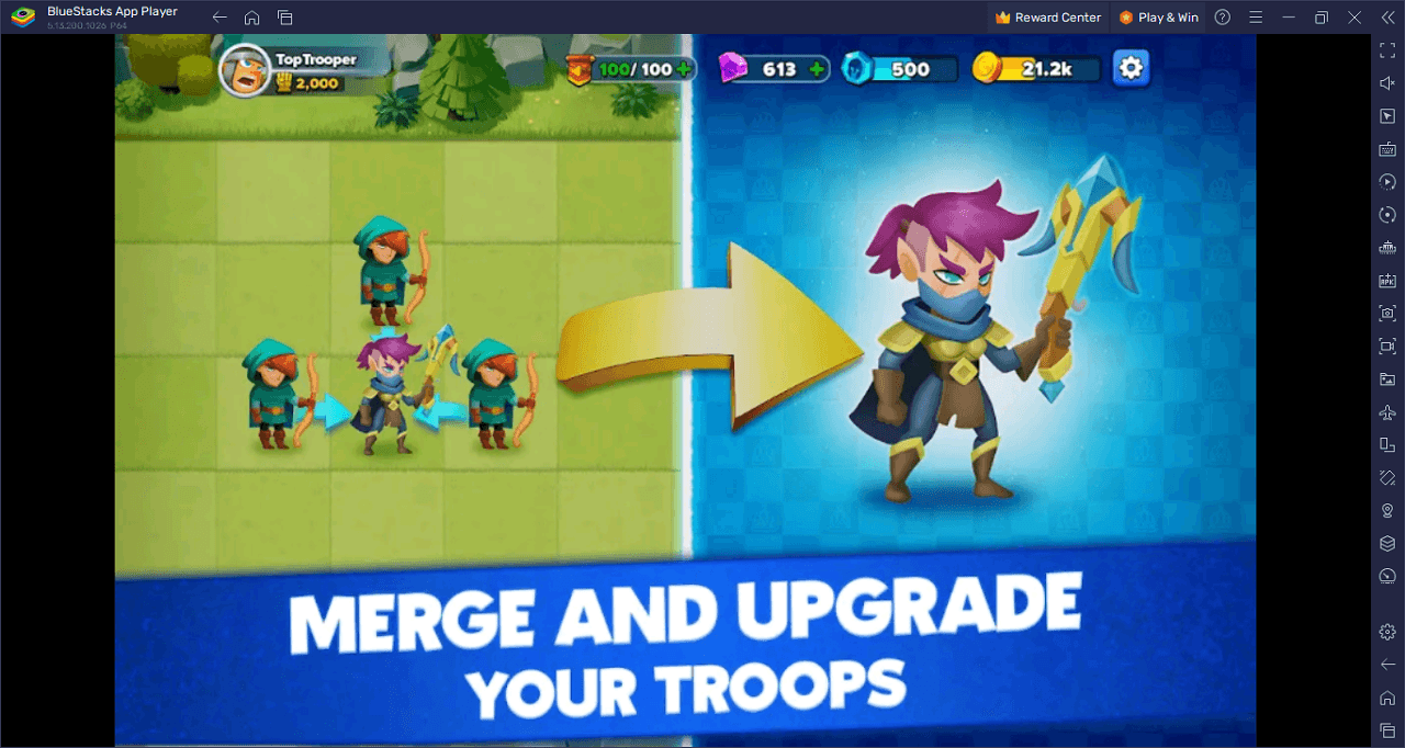 How to Play Top Troops: Adventure RPG on PC With BlueStacks