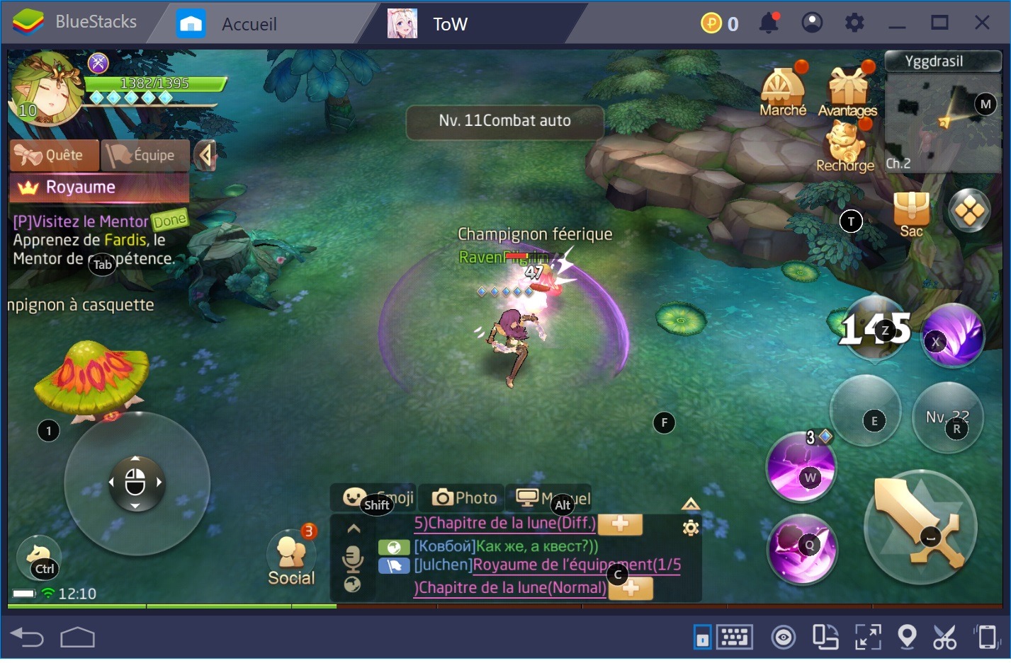 Anéantissez vos ennemis dans Tales of Wind avec BlueStacks