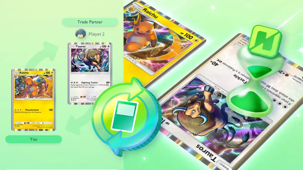 Guida alle funzionalità di trading per Pokémon TCG Pocket