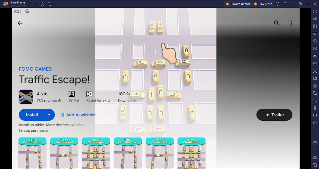 How to Play Traffic Escape! on PC With BlueStacks