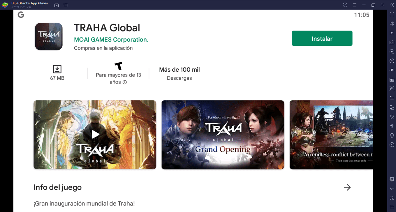 Cómo jugar TRAHA Global en PC con BlueStacks