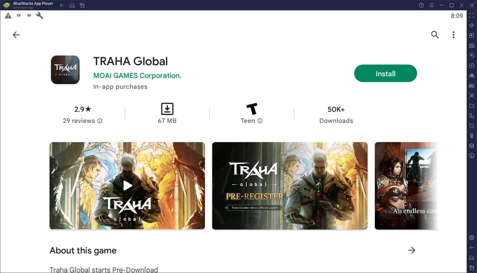 How to Play TRAHA Global on PC with BlueStacks