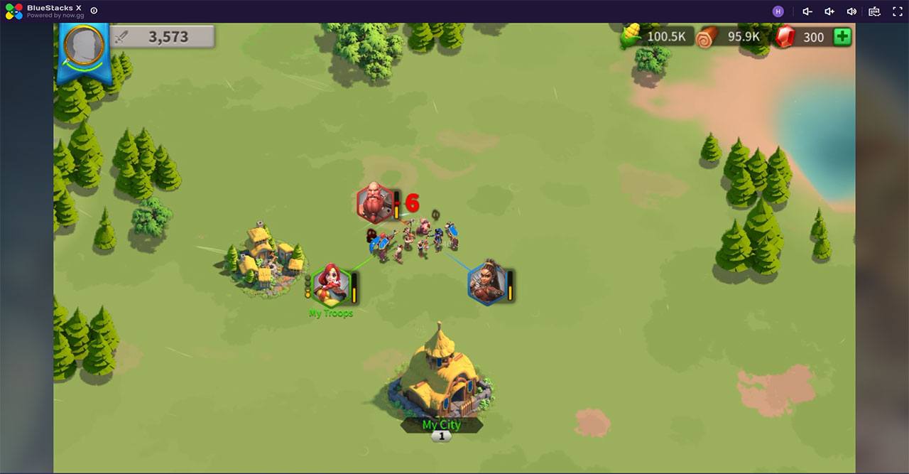 Trải nghiệm chơi Rise of Kingdoms với BlueStacks X