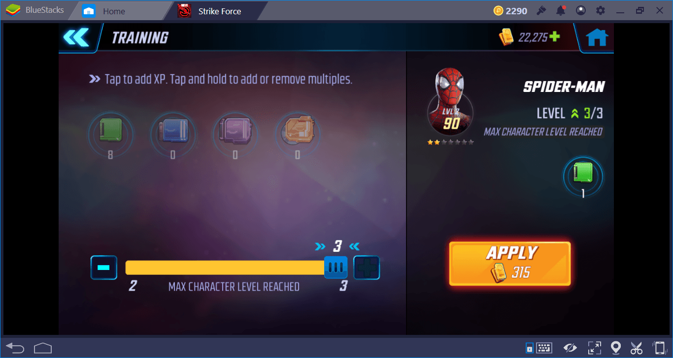 Marvel Strike Force: How To Level Up Quickly