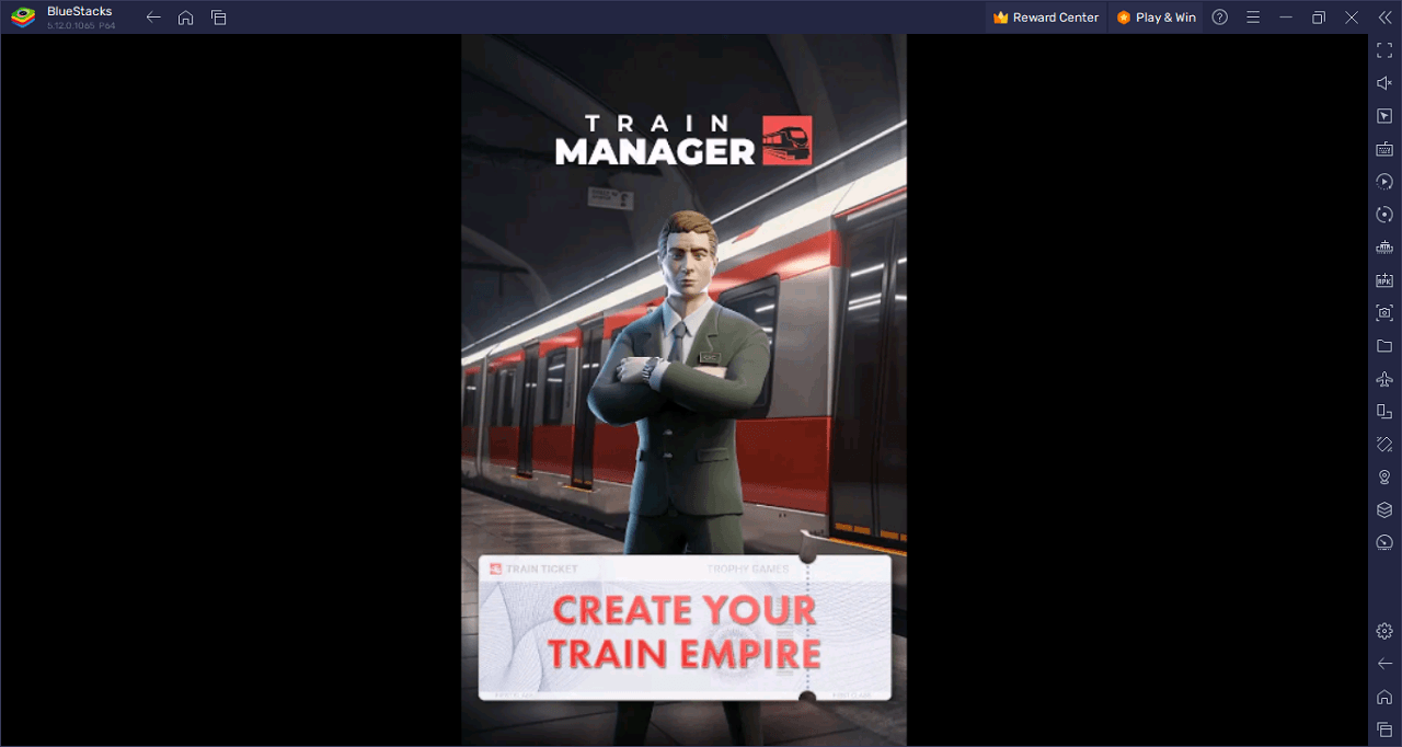 How to Play Train Manager - 2023 on PC With BlueStacks