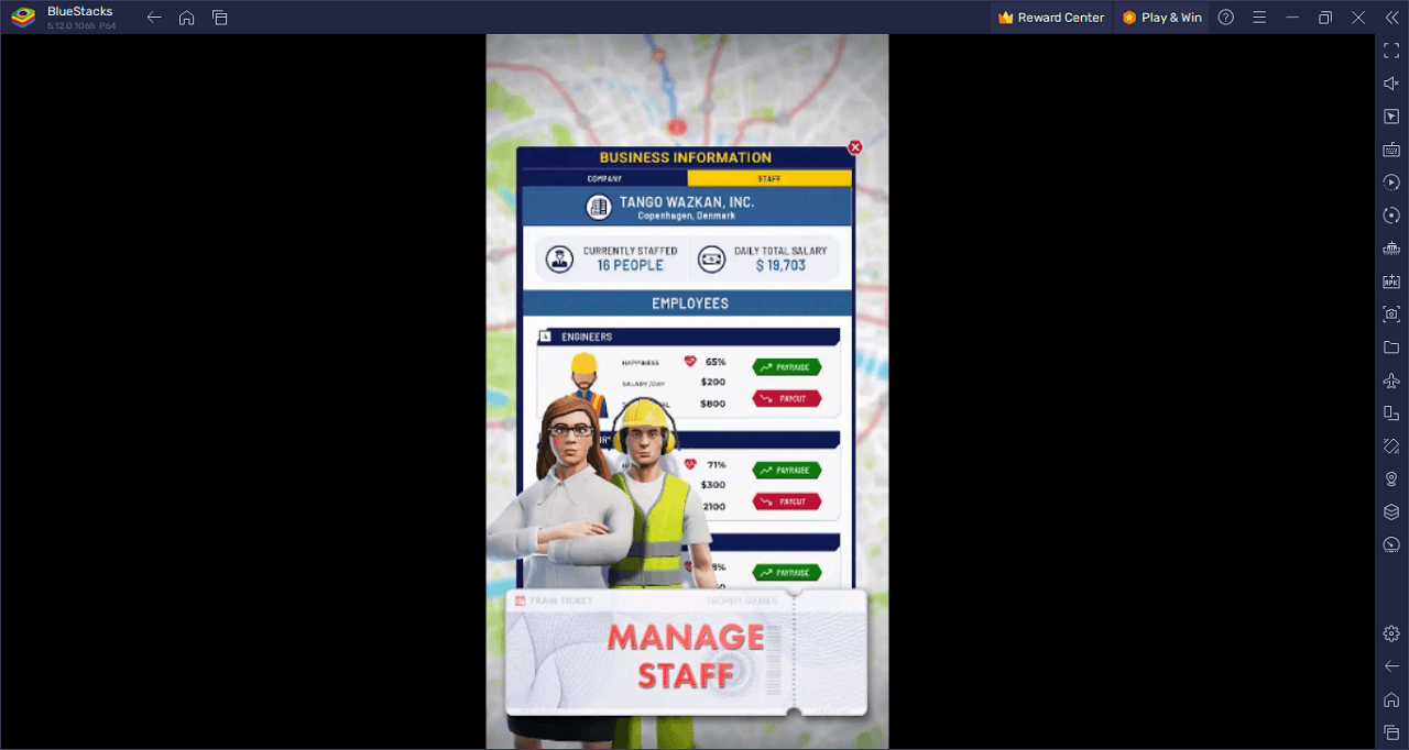 How to Play Train Manager - 2023 on PC With BlueStacks