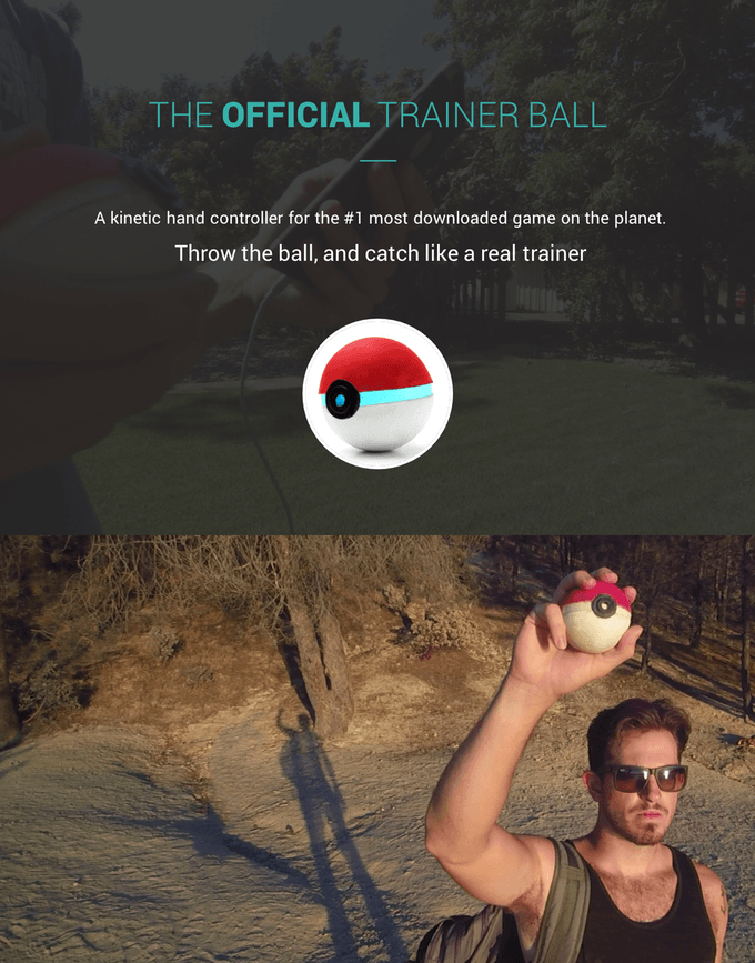 There’s a real-life Trainer PokéBall for Pokémon GO