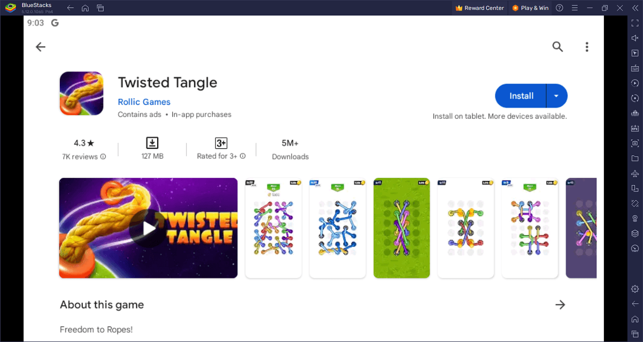 How to Play Twisted Tangle on PC With BlueStacks