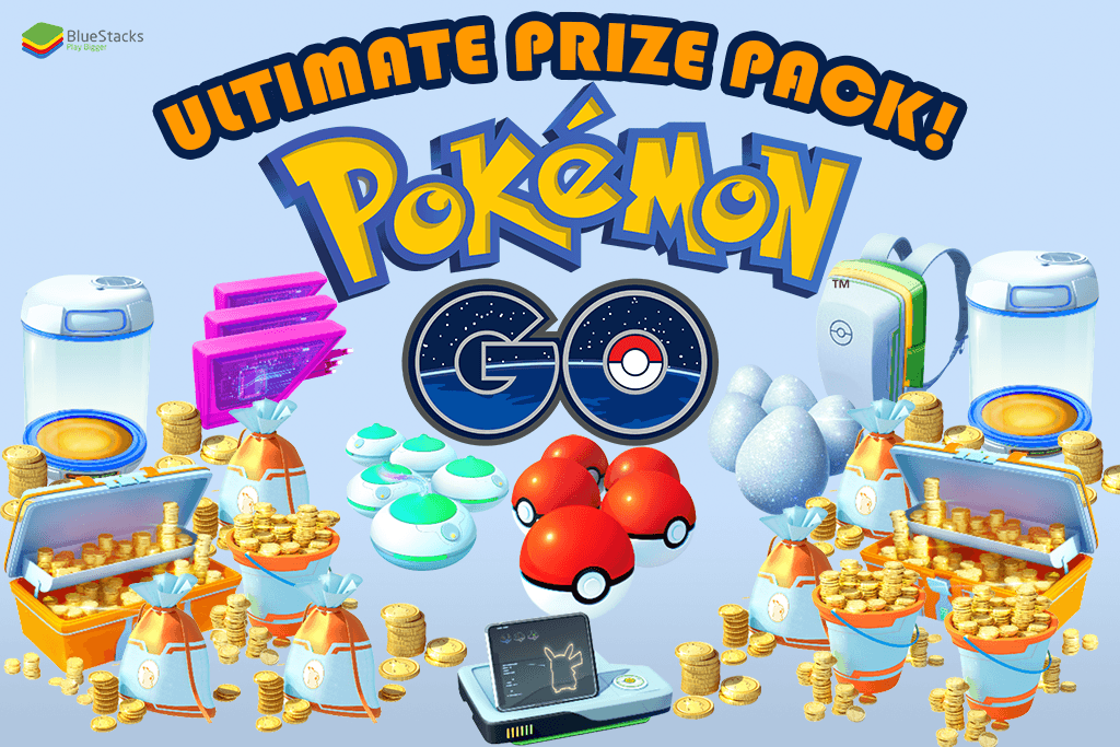 BlueStacks Giveaway: Win an Ultimate Pokémon GO Prize Pack!