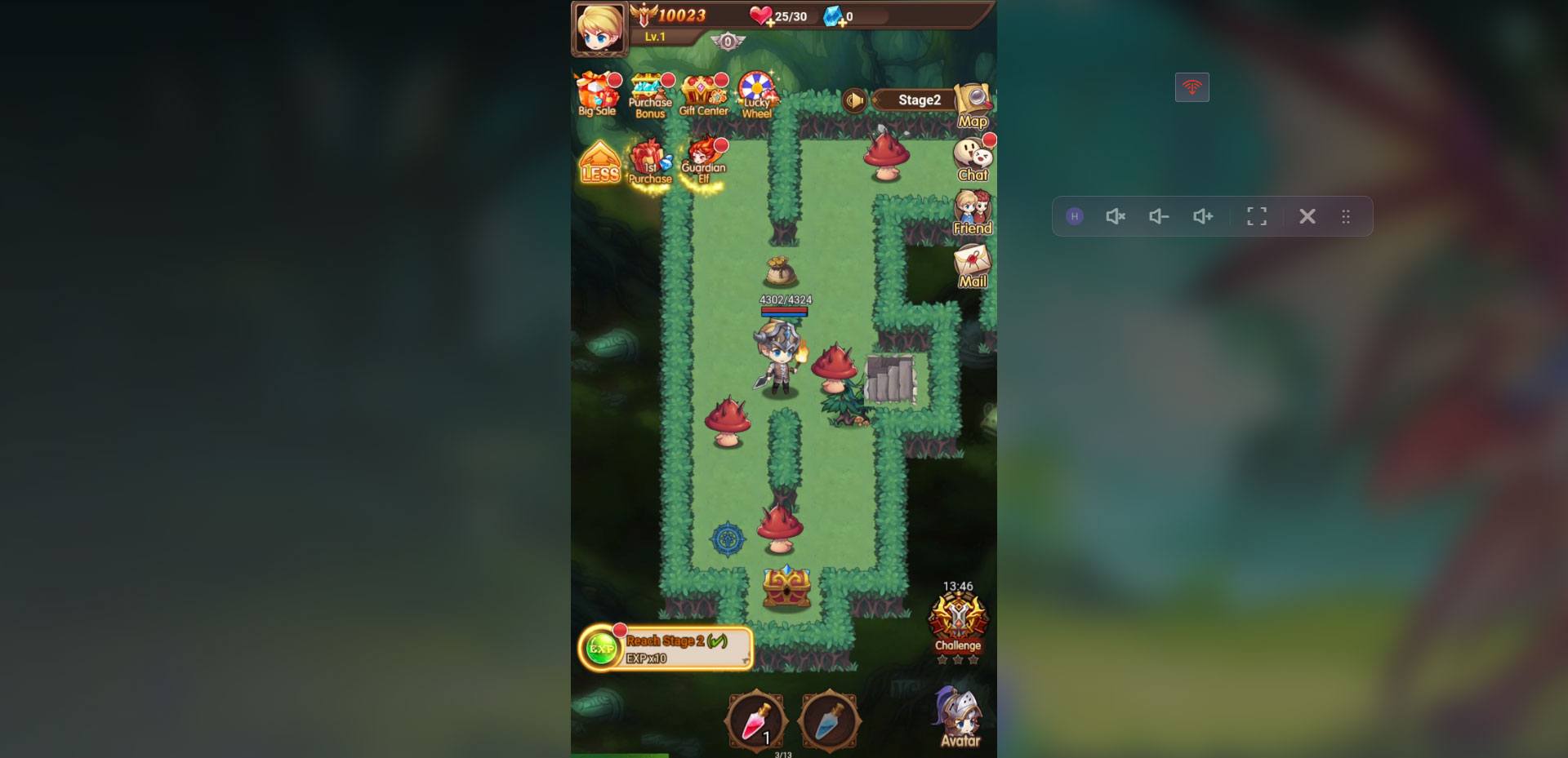 Chơi Unbelieve Dungeon không cần tải và cài đặt với BlueStacks X