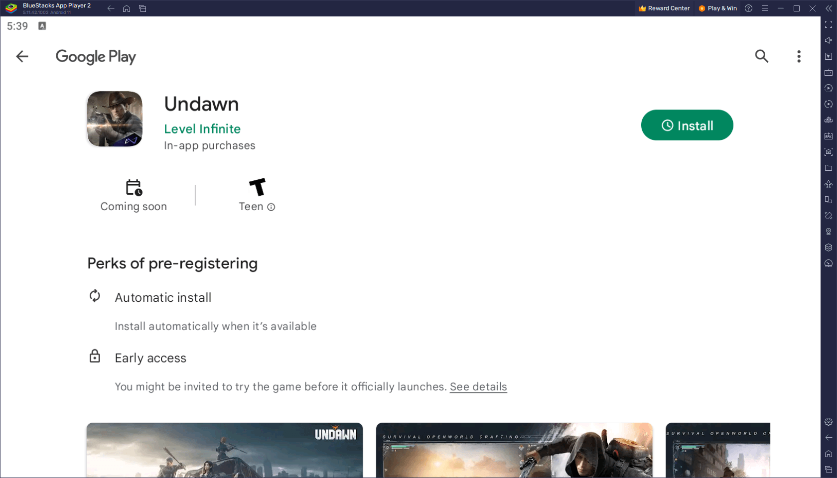 Jak grać w Undawn na PC z BlueStacks