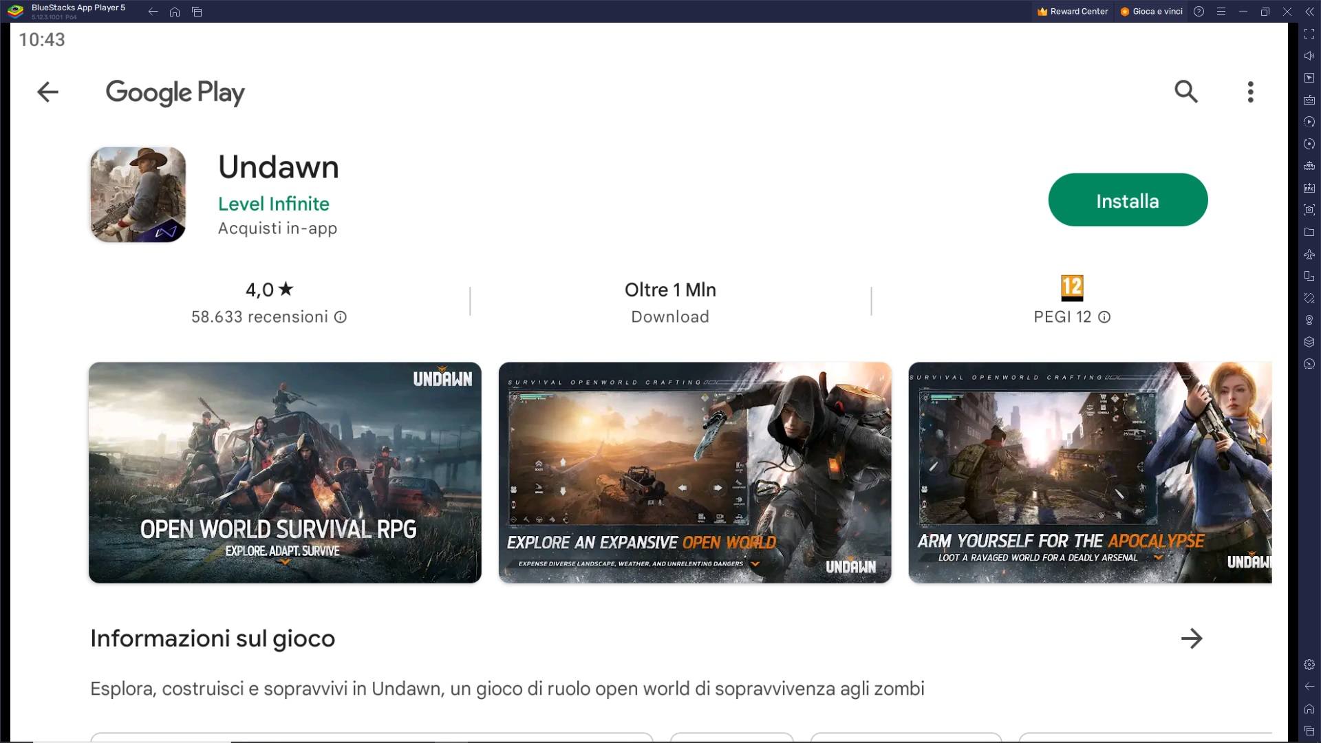 Come giocare Undawn su PC con BlueStacks