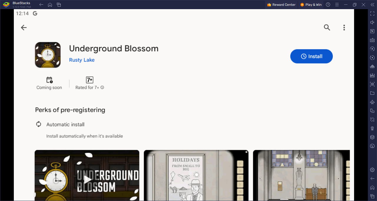 How to Play Underground Blossom on PC with BlueStacks