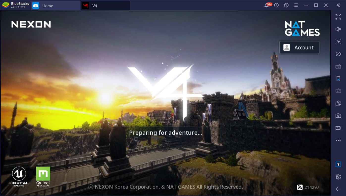 Enjoy Nexon's Latest MMORPG V4 on PC with BlueStacks