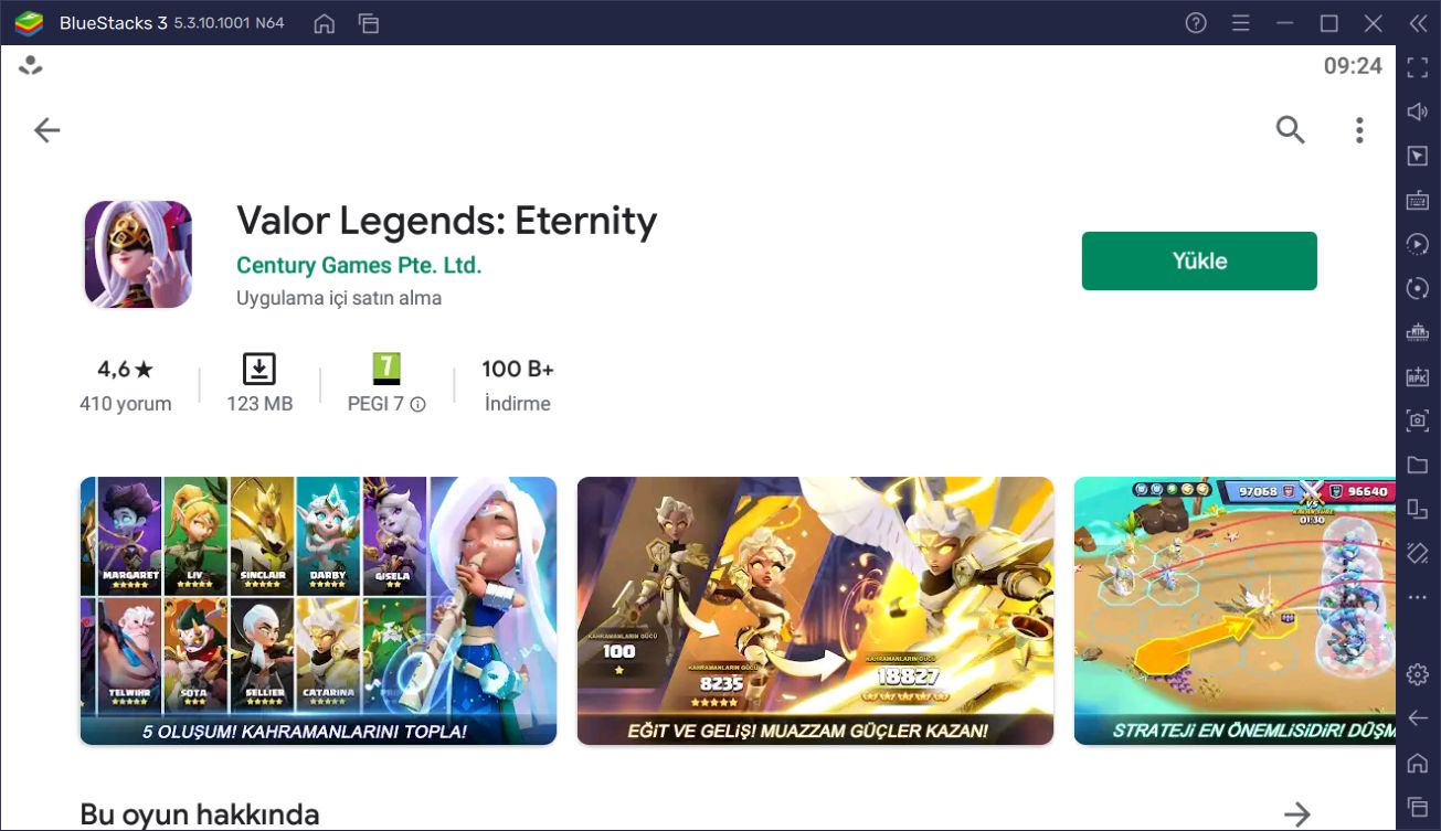 Valor Legends: Eternity Oyununu Bilgisayarda Oynayın