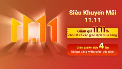 Lễ hội săn sale 11/11 trên BlueStacks Store với chương trình mua sắm giảm giá lên đến 4 lần