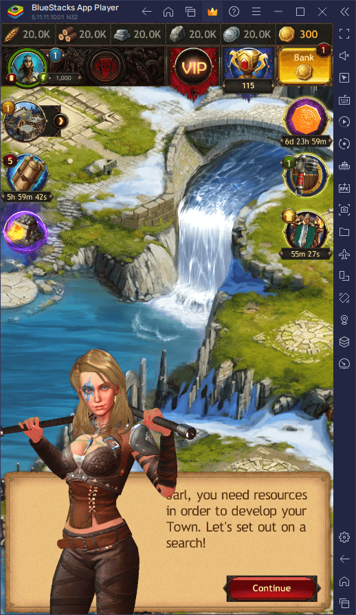 Comment Automatiser le Gameplay et Optimiser Vikings: War of Clans sur PC avec BlueStacks