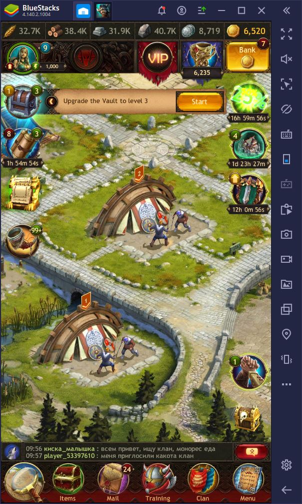 vikings war of clans kingdom vs kingdom