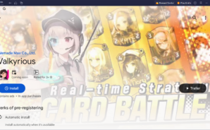 블루스택으로 PC에서 발키리어스 플레이