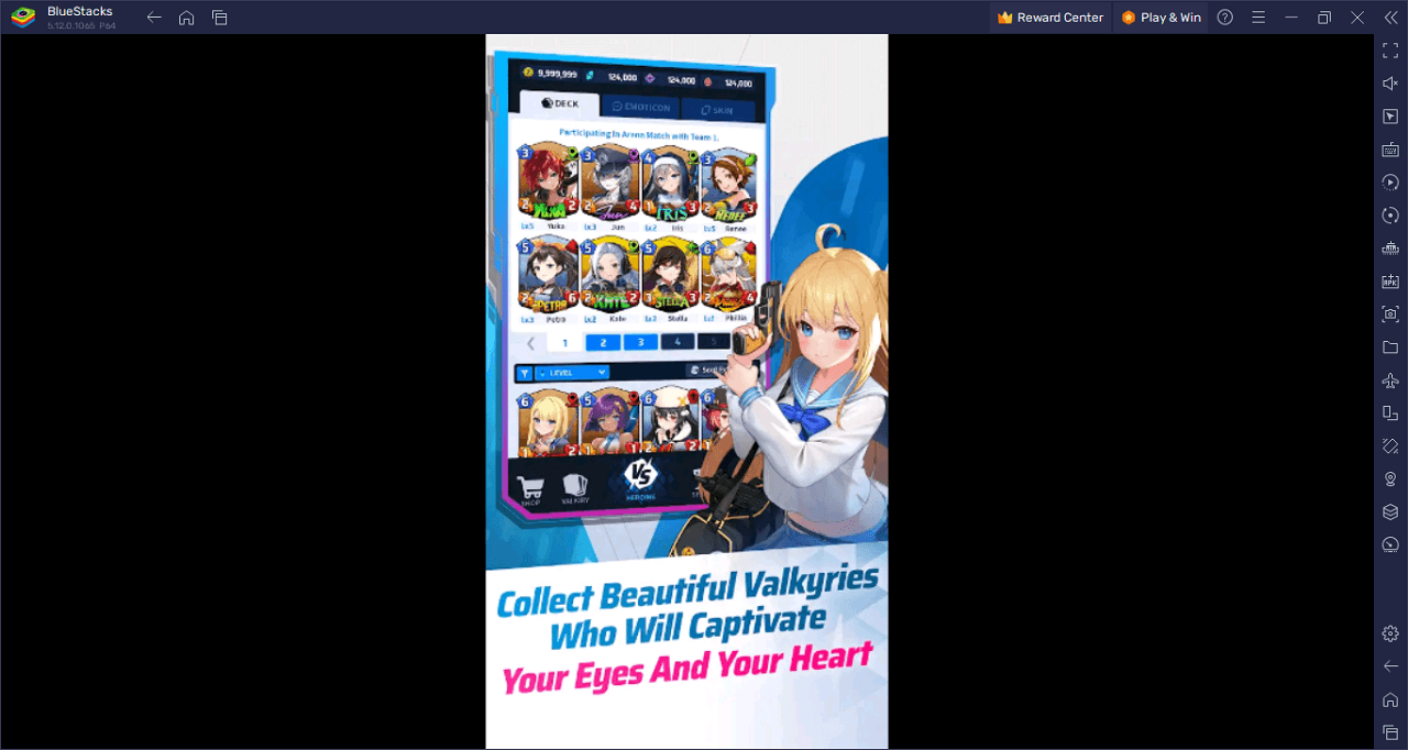 How to Play Valkyrious on PC with BlueStacks