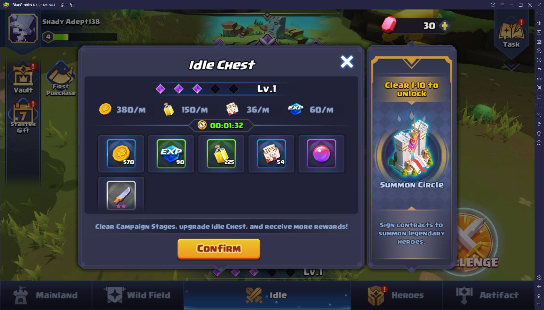 Cùng chơi Valor Legends: Idle RPG trên PC với BlueStacks