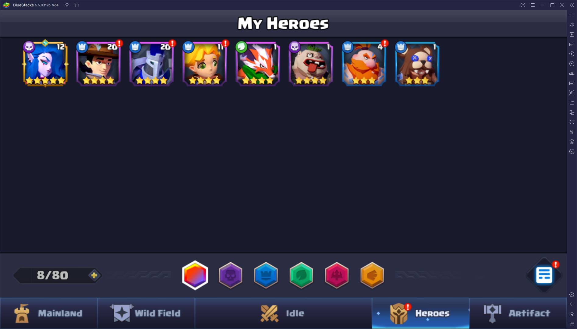 Cùng chơi Valor Legends: Idle RPG trên PC với BlueStacks