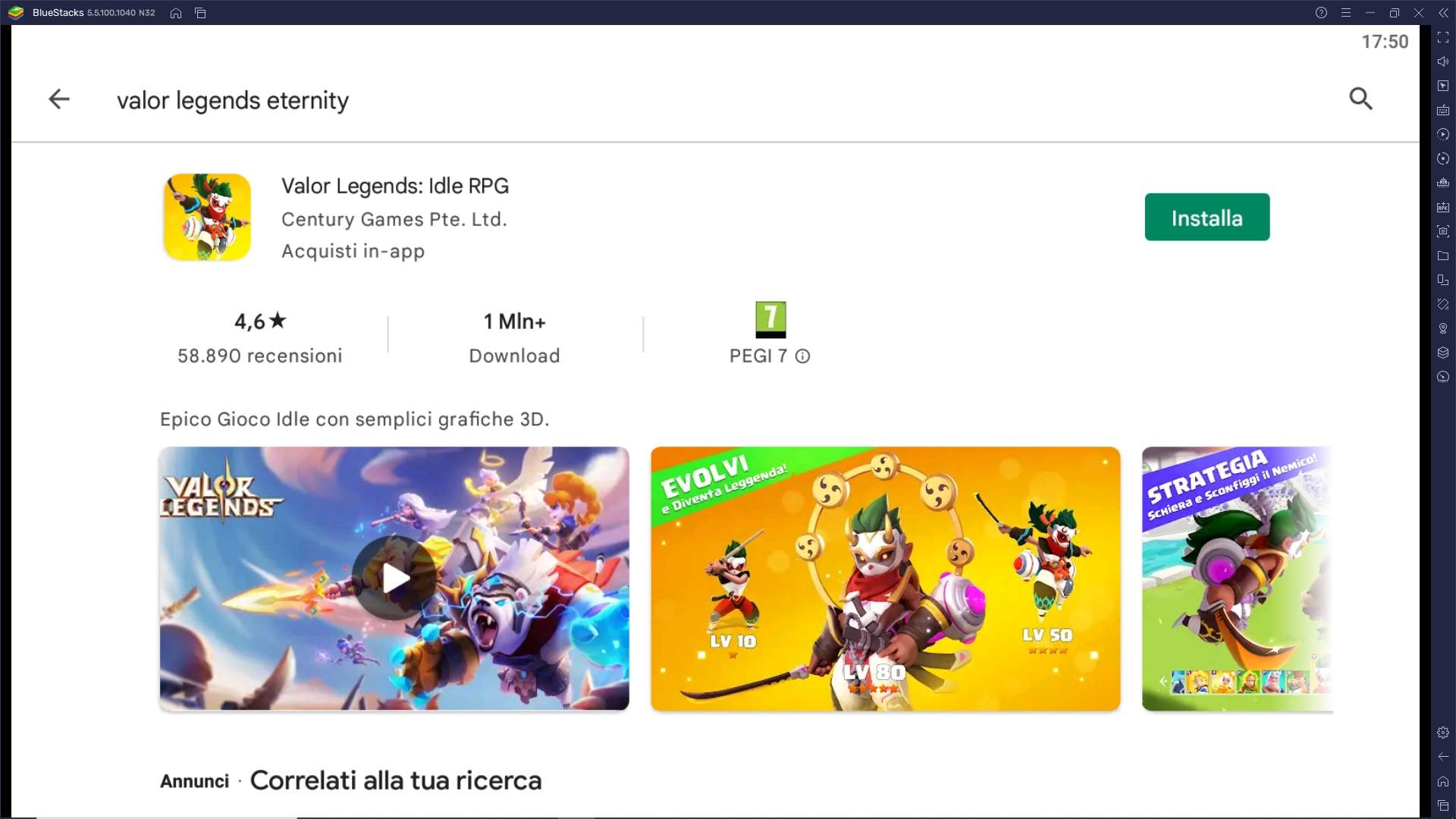 Come giocare Valor Legends: Eternity su PC con BlueStacks