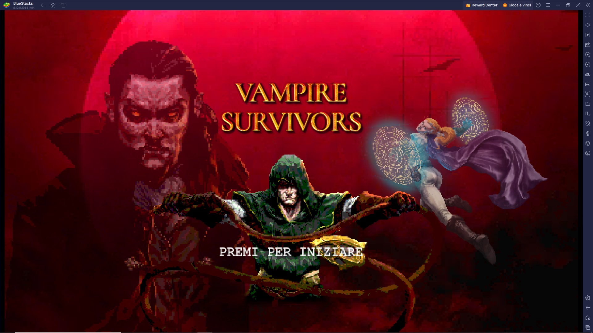 Gioca Vampire Survivors su PC gratis con BlueStacks
