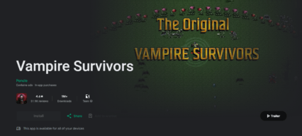 Fresh Vampire Survivors Update Unveiled: Whiteout Update Incoming!