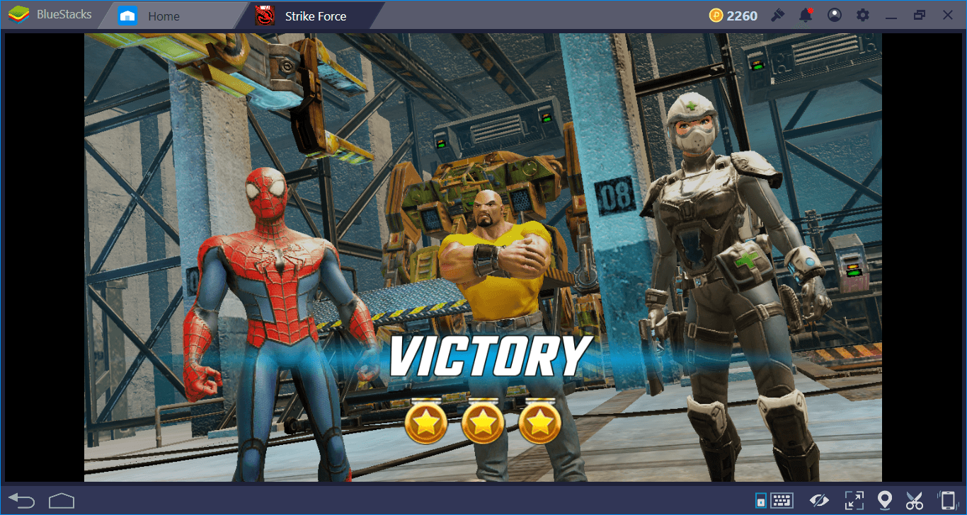 MARVEL Strike Force on PC: Combat System and Status Effects